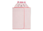Pink Cat (1261) 4-Kids Hooded Bath Towel with Pockets