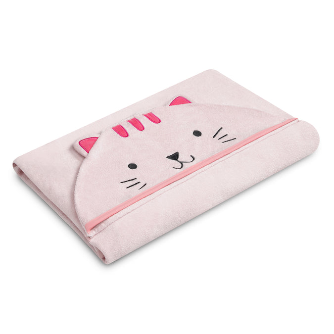 Kids Hooded Bath Towel with Pockets 32-Kids Hooded Bath Towel with Pockets