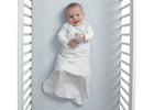 Blue Stripe (1274) 6-babyGap TrueSleep Sleep Sack with Built-In Swaddle, 0-6 Months