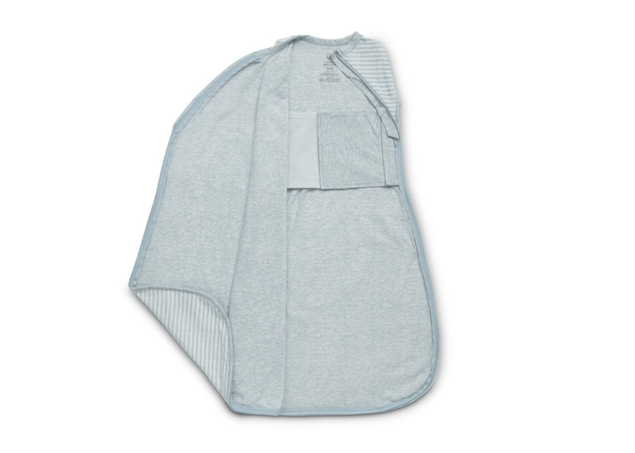 Blue Stripe (1274) 10-babyGap TrueSleep Sleep Sack with Built-In Swaddle, 0-6 Months