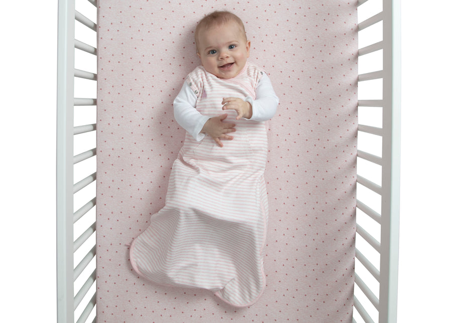 Pink Stripe (1275) 1-babyGap TrueSleep Sleep Sack with Built-In Swaddle, 0-6 Months