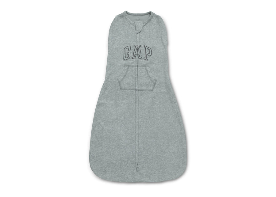 Grey (1281) 3-babyGap TrueSleep Sleep Sack with Zipper and Built-In Swaddle, 0-6 Months
