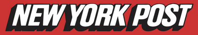 New York Post logo with red and black background