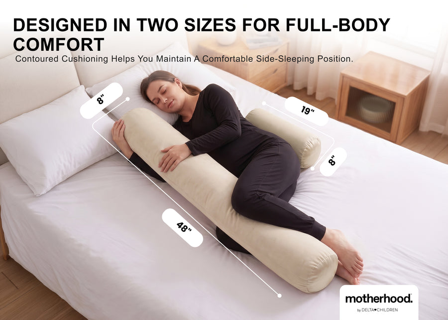Beige (NO) 8-2-Piece Pregnancy Pillow Set