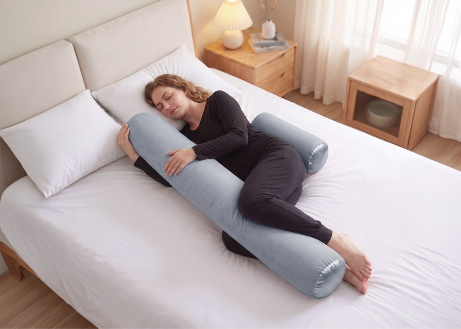 Grey (NO) 17-2-Piece Pregnancy Pillow Set