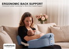 Blue (NO) 12-Nursing Pillow with Adjustable Safety Strap