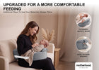 Grey (NO) 27-Nursing Pillow with Adjustable Safety Strap