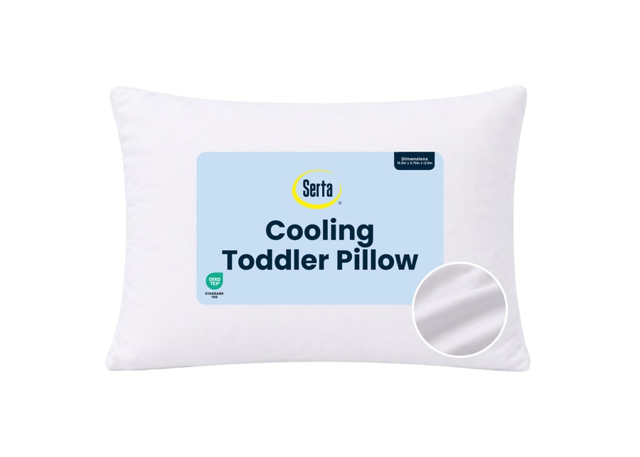 White (NO) 17-Serta Cooling Toddler Pillow