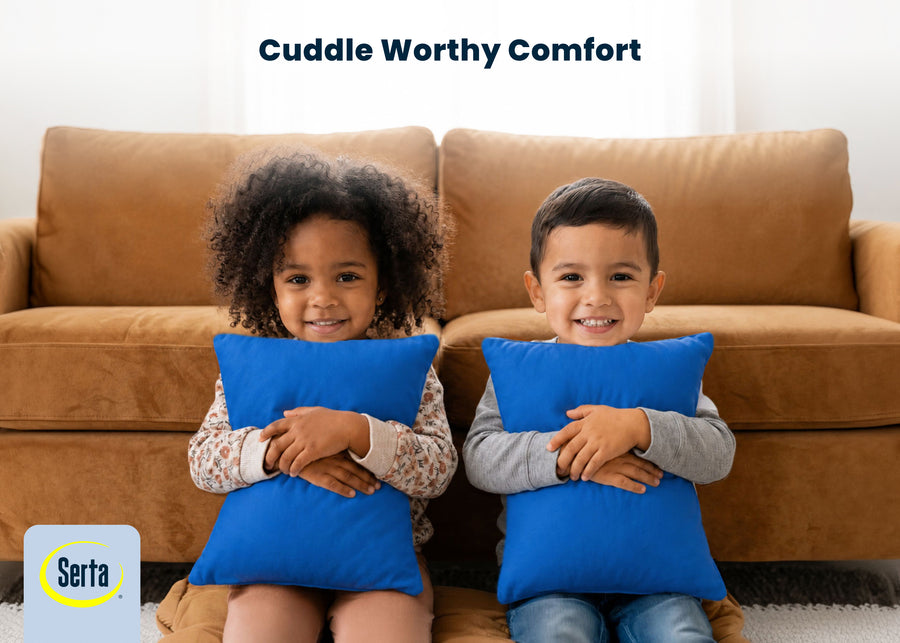 Blue (NO) 7-Serta Cooling Toddler Pillow
