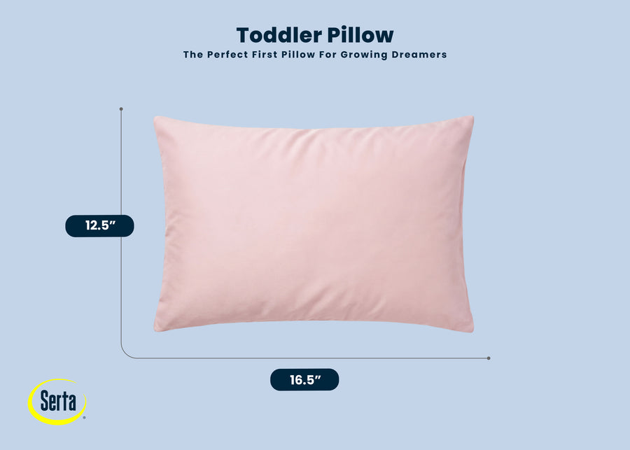 Pink (NO) 16-Serta Cooling Toddler Pillow