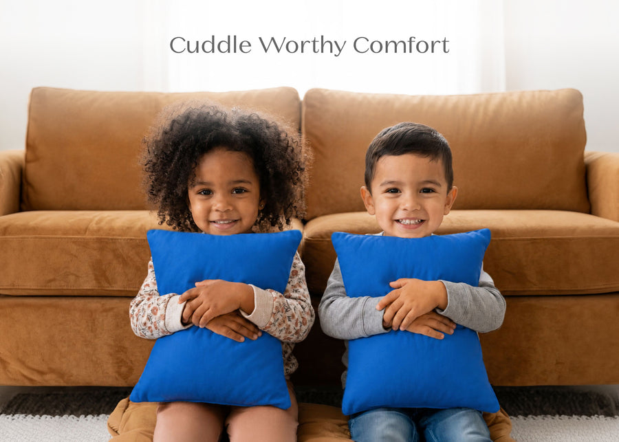 Blue (NO) 7-Cooling Toddler Pillow