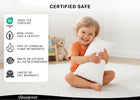 White (NO) 20-Beautyrest Plush Comfort Toddler Pillow