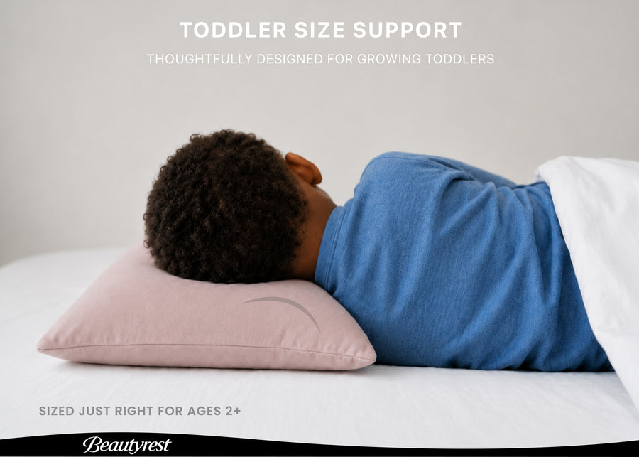 Pink (NO) 13-Beautyrest Plush Comfort Toddler Pillow