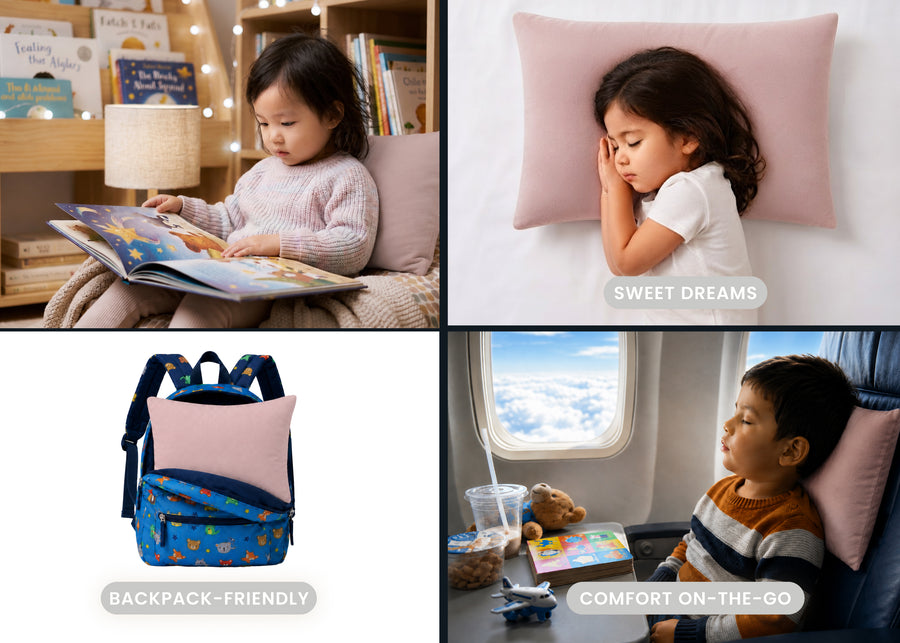 Pink (NO) 14-Beautyrest Plush Comfort Toddler Pillow