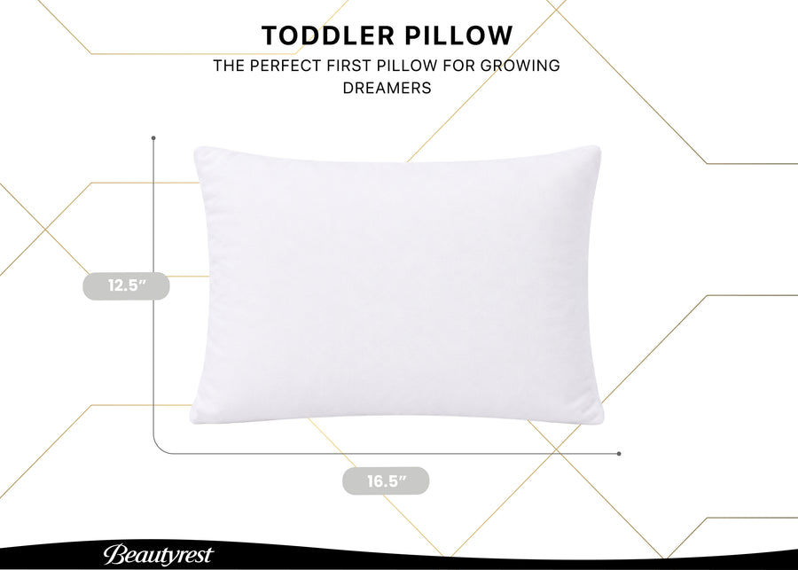 White (NO) 24-Beautyrest Cooling Toddler Pillow