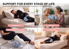 Blue (NO) 12-Adjustable Knee Pillow