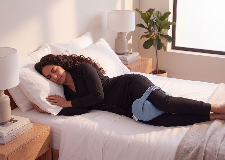 Blue (NO) 9-Adjustable Knee Pillow