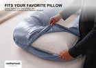 Blue (NO) 11-U-Shaped Pregnancy Pillow with Customizable Head Pillow