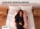 Pink (NO) 29-U-Shaped Pregnancy Pillow with Customizable Head Pillow