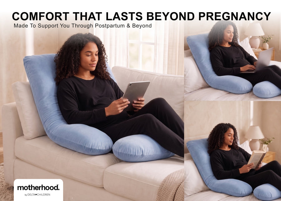 Blue (NO) 11-U-Shaped Pregnancy Pillow