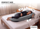 Grey (NO) 17-U-Shaped Pregnancy Pillow
