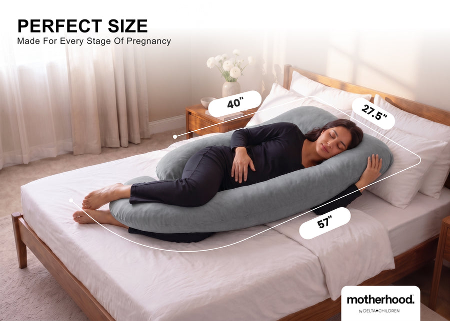 Grey (NO) 17-U-Shaped Pregnancy Pillow
