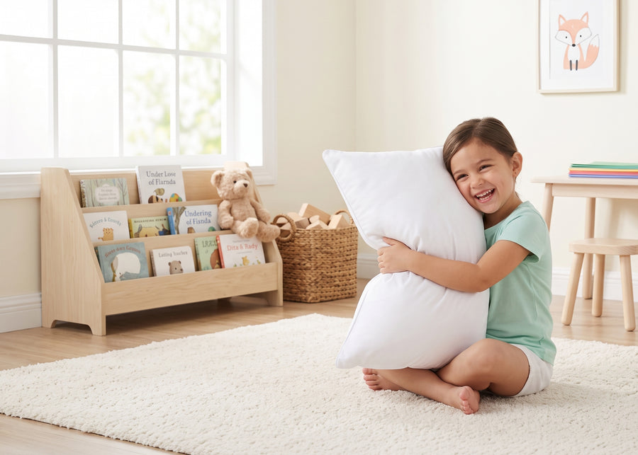 White (NO) 2-Big Kid Pillow