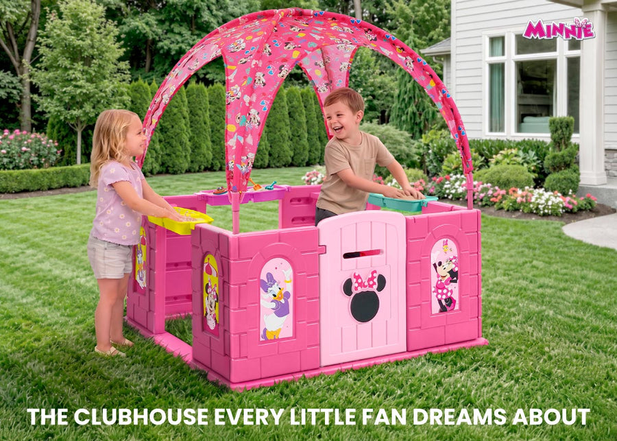 Minnie Mouse (1020) 9-Minnie Mouse Deluxe Playhouse with Canopy