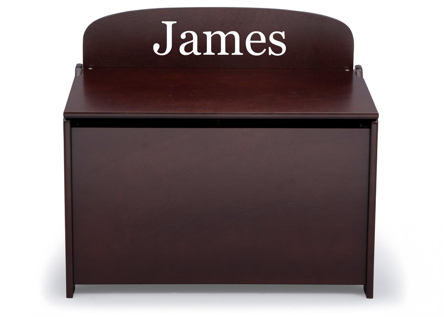 Dark Chocolate (207) 5-Personalized MySize Deluxe Toy Box