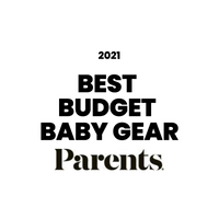 Award badge for Best Budget Baby Gear 2021