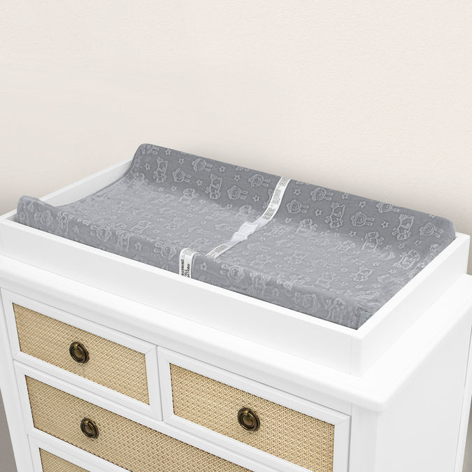 No Color (NO) 3-Perfect Sleeper Changing Pad with Plush Cover Set