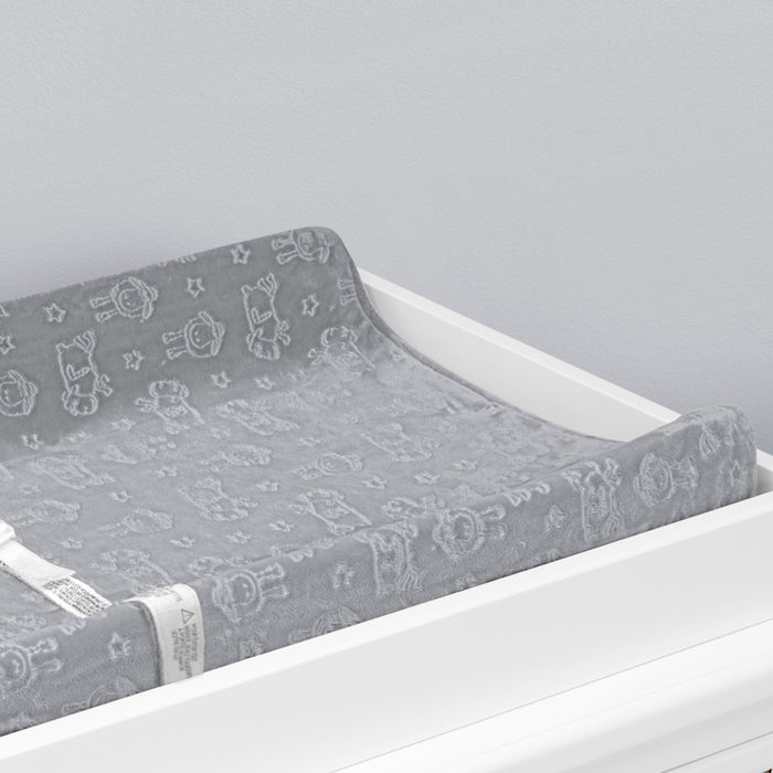 S02008 1013 PS Change Pad and Plush Cover Lifestyle 101 1-Perfect Sleeper Changing Pad with Plush Cover Set