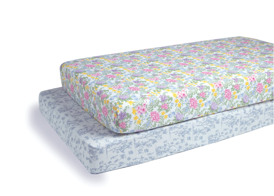 Storybook Fairytale (3033) 5-Storybook Fairytale Fitted Crib Sheets - 2 Pack