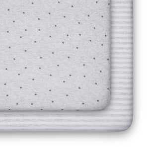 babyGap Grey Dots & Stripes 100% Organic Cotton Crib Sheets - 2 Pack 11-babyGap Grey Dots & Stripes 100% Organic Cotton Crib Sheets - 2 Pack