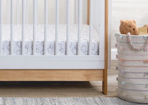 White Clouds (2409) 0-babyGap White Clouds 100% Organic Cotton Crib Sheets - 2 Pack