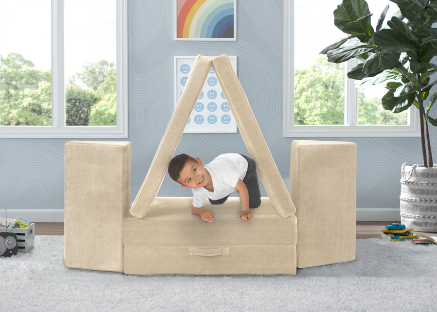 Stone (1673) 12-Cozee Play Couch & 4-Piece Lounger