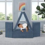SL1001 1674 cozee lounger set denim blue lifestyle 119 - Denim Blue (1674) - Accessories