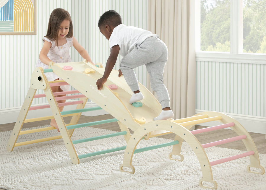 1635 2-Lil’ Climber Gym - Indoor Climbing Gym Playground for Kids