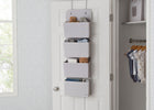 Grey (3411) 7-babyGap 2-Pack Over the Door Storage Organizer with 4 Pockets