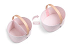 Pink (3030) 3-babyGap 3-Pack Nested Fabric Storage Bins with Handles