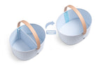 Blue (3243) 9-babyGap 3-Pack Nested Fabric Storage Bins with Handles