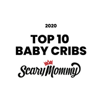 Award badge for Top 10 Baby Cribs 2020