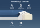 Navy and White (NO) 5-Serta CloudCool Crib and Toddler Mattress