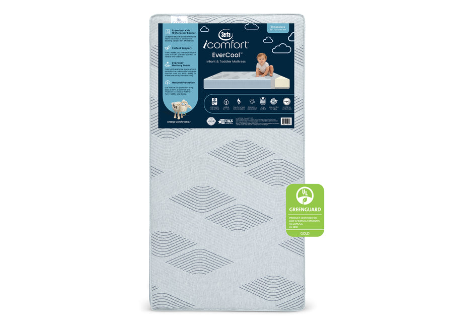 No Color (NO) 1-Serta iComfort EverCool® Crib & Toddler Mattress