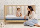 Navy and White (NO) 1-Serta CloudCool Crib and Toddler Mattress