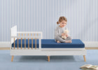 Navy and White (NO) 2-Serta CloudCool Crib and Toddler Mattress