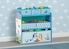 Bluey (1077) 1-Bluey Design & Store 6 Bin Toy Storage Organizer