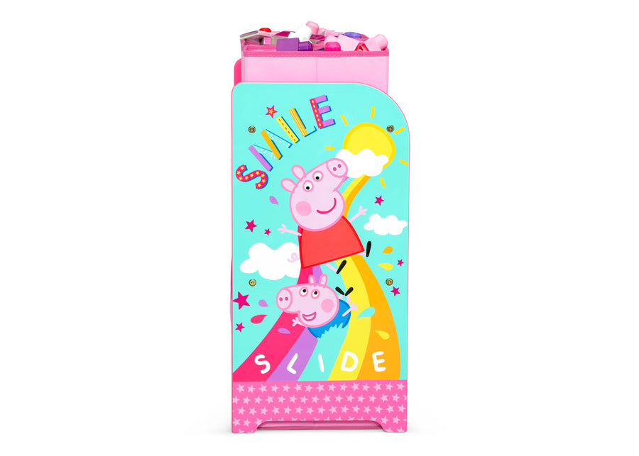 Peppa Pig (1627) 5-Peppa Pig Design & Store 6 Bin Toy Storage Organizer