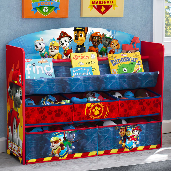 PAW Patrol Deluxe Book and Toy Organizer 7-PAW Patrol Deluxe Book and Toy Organizer