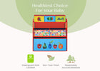 Caterpillar (1686) 4-The Very Hungry Caterpillar 6 Bin Design and Store Toy Organizer